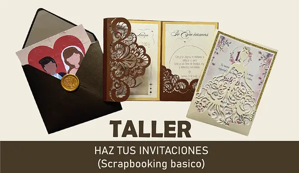 Taller Scrapbooking - Haz tus invitaciones (Presencial)