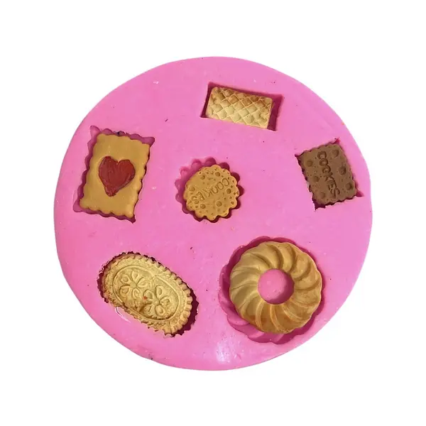 Molde Silicona Galletas Varias
