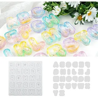 Molde Silicona Abecedario Shaker