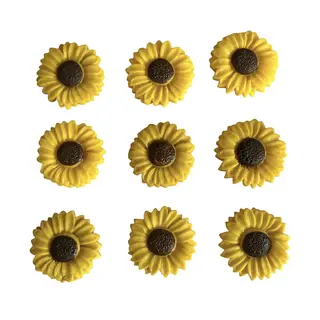 9 Mini Girasoles