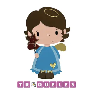 4256 Troquel Angelito Grande