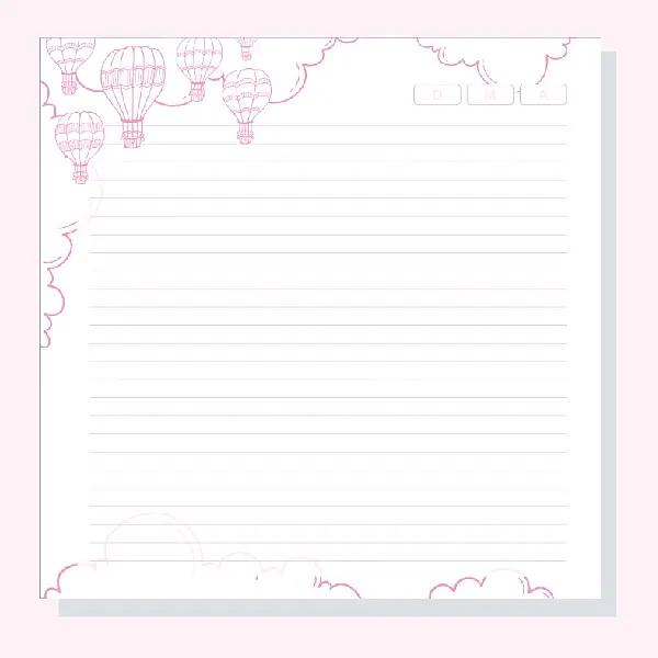 100 Hojas Para Agendas Globos