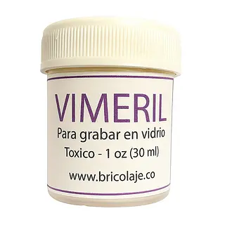 Vimeril * 1 Onza (Esmirilar Vidrio)