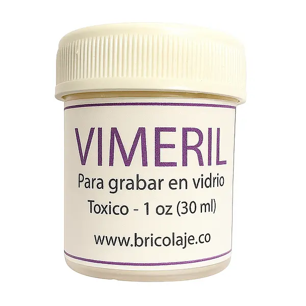 Vimeril * 1 Onza (Esmirilar Vidrio)
