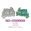 4241 Troquel Happy Birthday