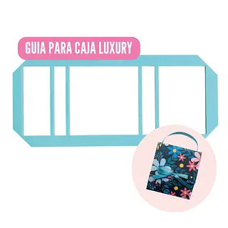 Guia Para Caja Luxury Verde Menta