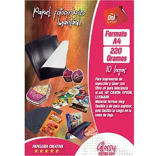 Papel Fotografico Imantado