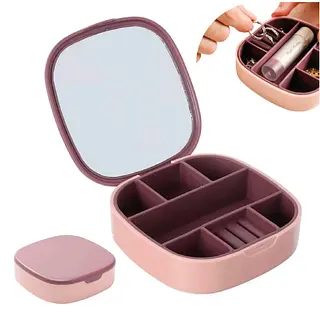 Mini Joyero Con Espejo