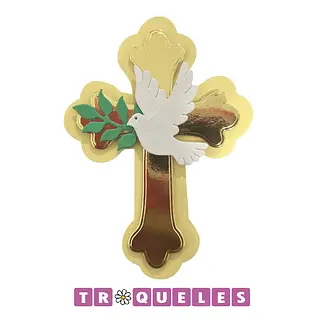 4271 Troquel Cruz Y Paloma