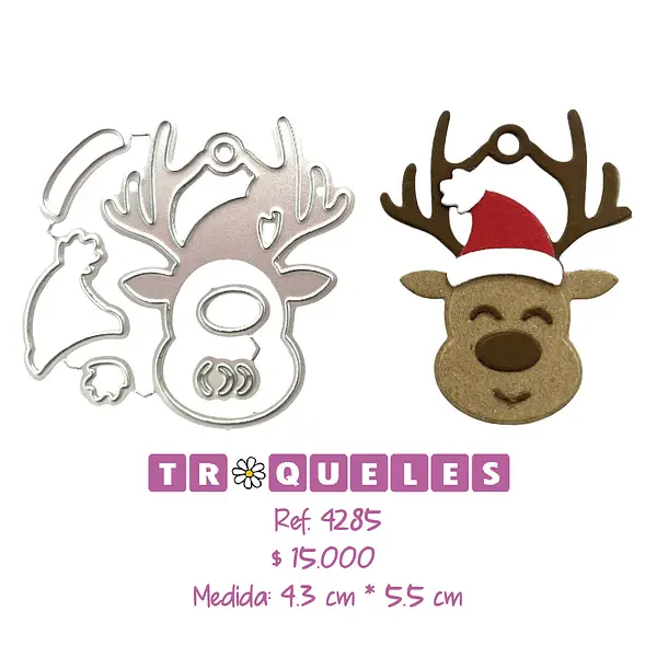 4285 Troquel Carita De Reno