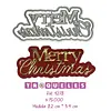 4278 Troquel Merry Christmas