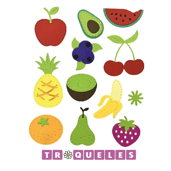 4283 Troquel Frutas Varias