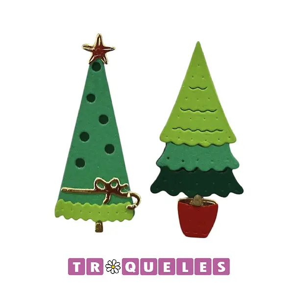 4270 Troquel Arbol De Navidad