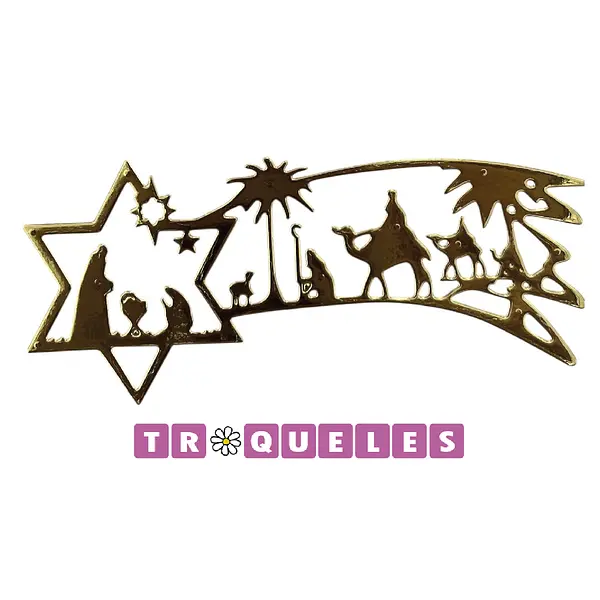 4269 Troquel Nacimiento En Estrella