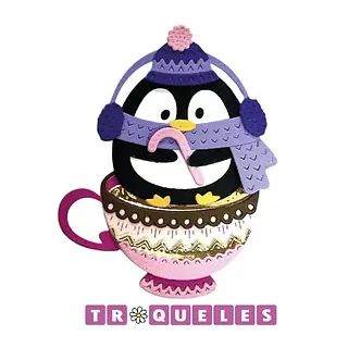 4281 Troquel Pinguino En Posillo