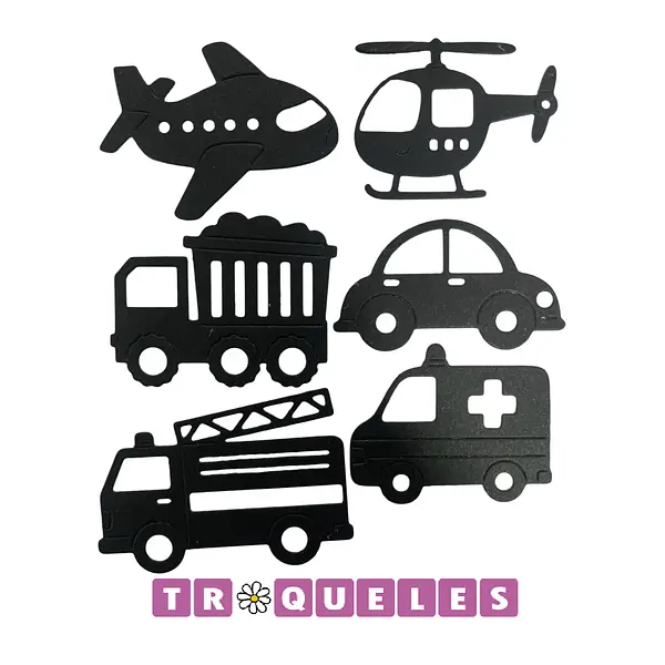 4268 Troquel Medios De Transporte