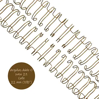 Argollas Para Cinch 7/8 Cafe * 2 Pz