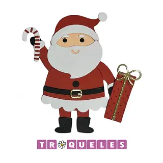 4291 Troquel Papa Noel Regalo