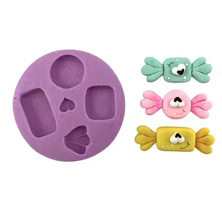 Molde Caramelos Con Ojos