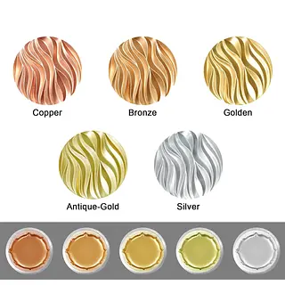 Polvos Mica Metalizados * 5 Colores