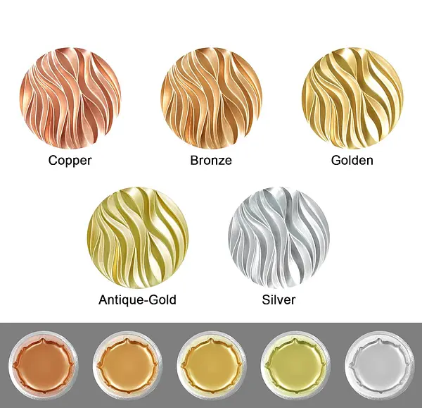 Polvos Mica Metalizados * 5 Colores