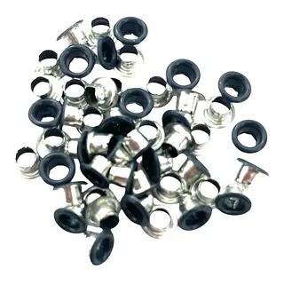 Ojaletes Azul Grisáceos