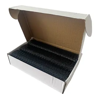 Caja Argollas Negras 1 1/4" Para Cinch