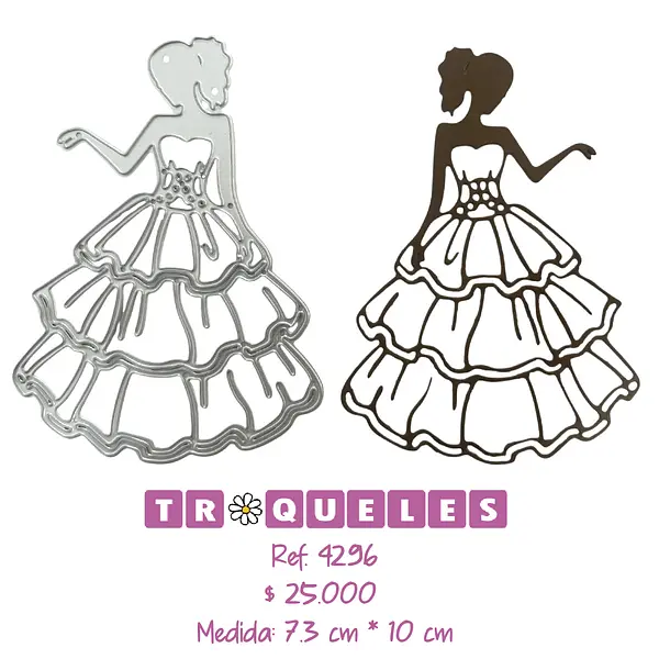 4296 Troquel Quinceañera