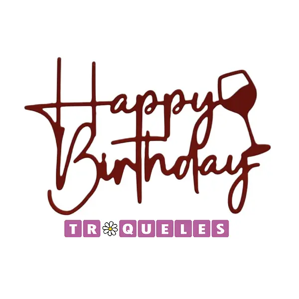 4307 Troquel Happy Birthday