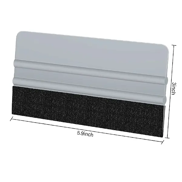 Espatula Para Vinilo Ancha Gris