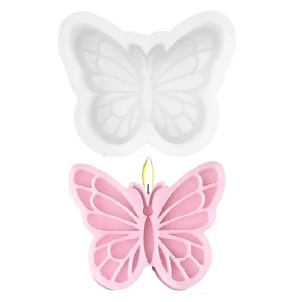 Molde Vela Mariposa Calada