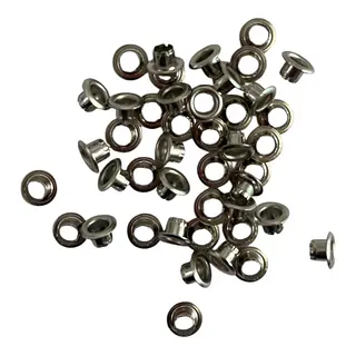 50 Ojaletes Plateados