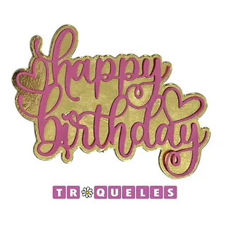 4257 Troquel Happy Birthday