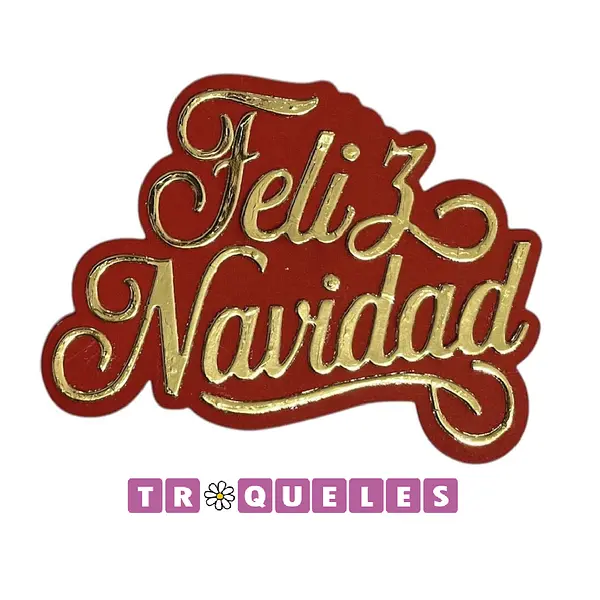 4259 Troquel Feliz Navidad