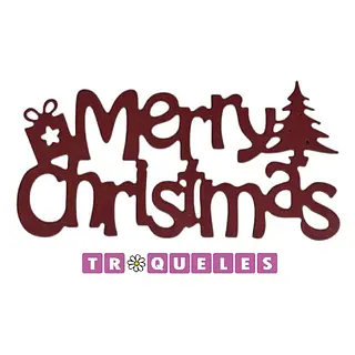 4260 Troquel Merry Christmas