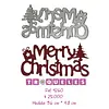 4260 Troquel Merry Christmas