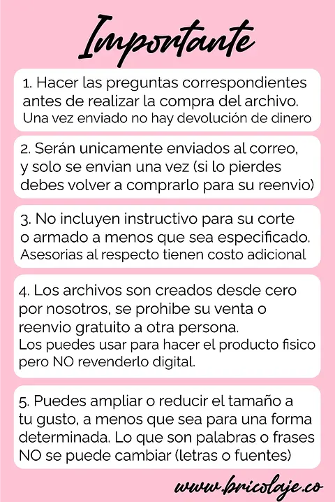 Informacion importante sobre los archivos de cameo