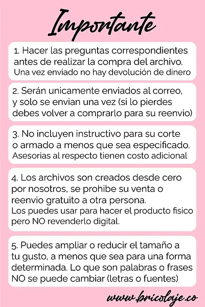 Informacion importante sobre los archivos de cameo