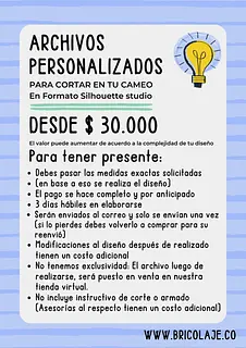 Archivos personalizados para cameo