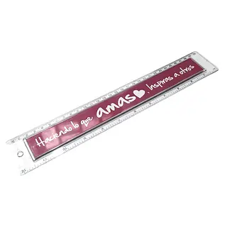 Regla Transparente Para Personalizar