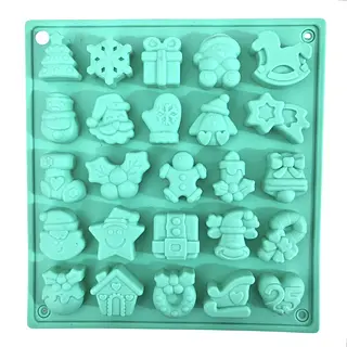 Molde Mini Figuras Navideño