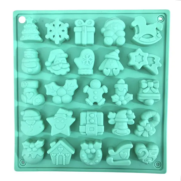 Molde Mini Figuras Navideño