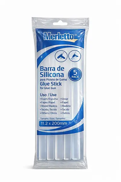 Barras De Silicona Gruesa * 5 Unidades