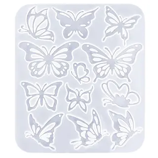 Molde Silicona Mariposas Caladas
