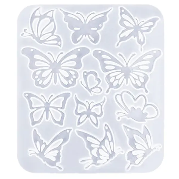 Molde Silicona Mariposas Caladas