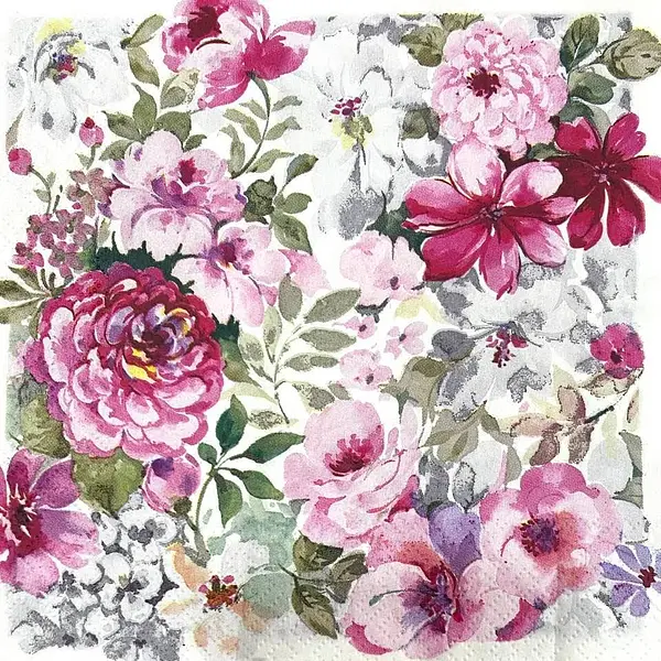 Servilleta Decorativa Flores