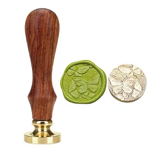 Sello Lacre Mariposas 3d