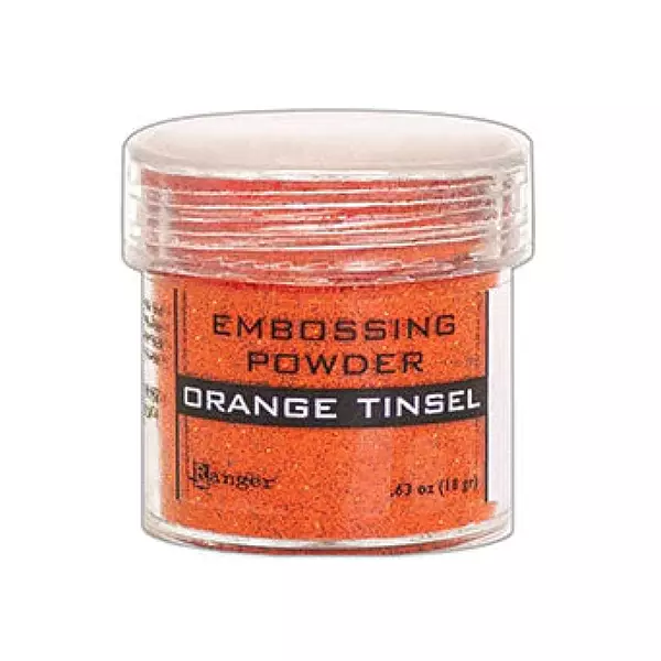 Polvos Embossing Orange Tinsel