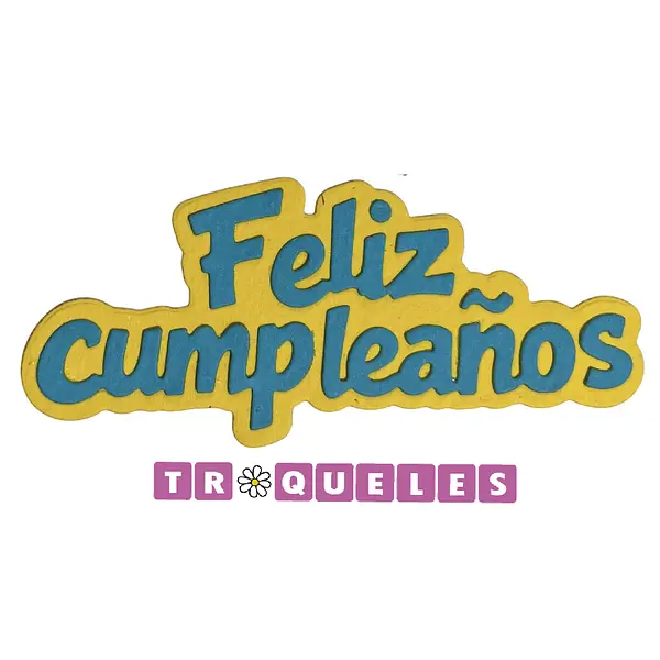 4312 Troquel Feliz Cumpleaños