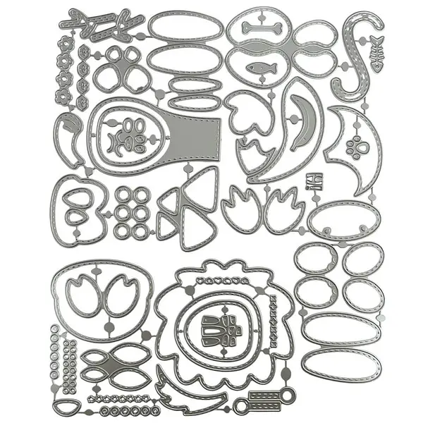 4321 Troquel Animales Varios